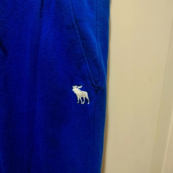 Abercrombie Kids Royal Blue Sweatpants Size 9/10 - Picture 6 of 6